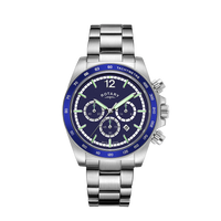 Rotary Henley Chrono Men's Blue Watch GB05440/05