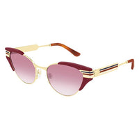 Gucci Women's Sunglasses Cat Eye Red GG0522S-004 55