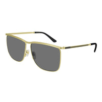 Gucci Men's Sunglasses Classic Square Gold GG0821S-001 62