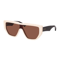 Gucci Men's Sunglasses Shield Flat Top Cream GG0997S-003 99