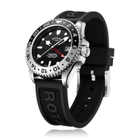 Rotary Seamatic GMT Men's Black Watch GS04378/97