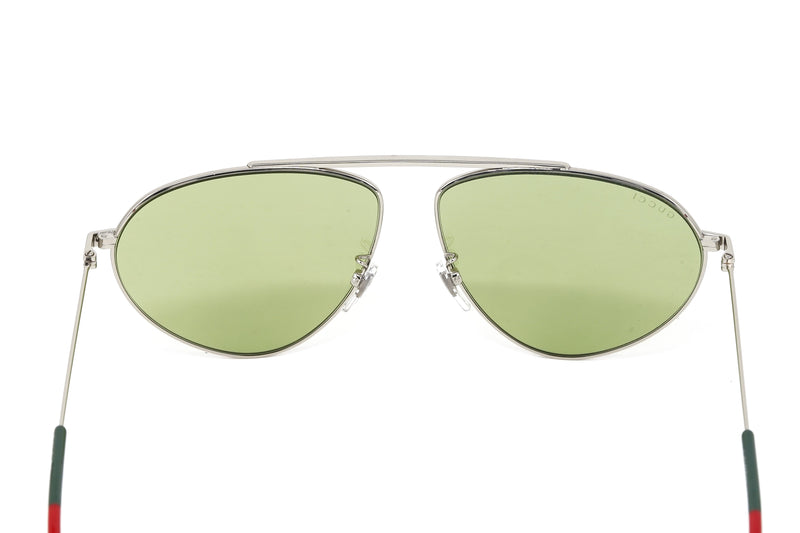 Gucci Men's Sunglasses Pilot Green GG1051S-003 61