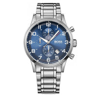 BOSS Watch Chronograph Aeroliner Blue HB1513183