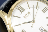 BOSS Watch Classic Gold Plate White HB1513020