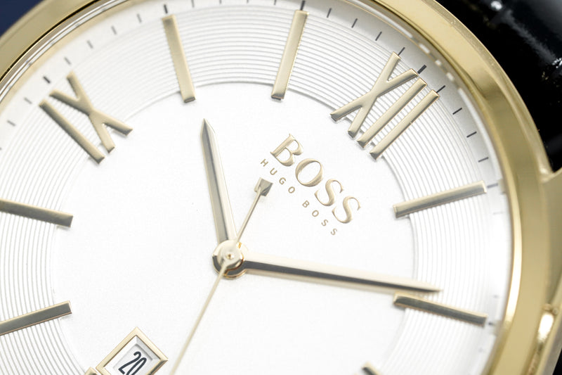 BOSS Watch Classic Gold Plate White HB1513020