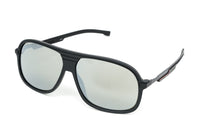 Boss by BOSS Men's Sunglasses Pilot Black/Silver 1200/N/S N6T T4