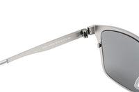 Boss by BOSS Men's Sunglasses Classic Square Silver/Grey 1410/F/S R81/T4