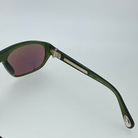 Ann Demeulemeester Men's Sunglasses Flat Top Green and Purple AD1C7SUN