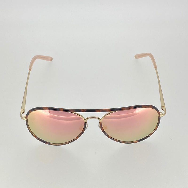 Matthew Williamson Ladies Sunglasses Tortoise Shell and Pink MW154C6SUN