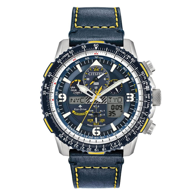 Citizen Men's Watch Blue Angels Skyhawk A.T Eco-Drive JY8078-01L