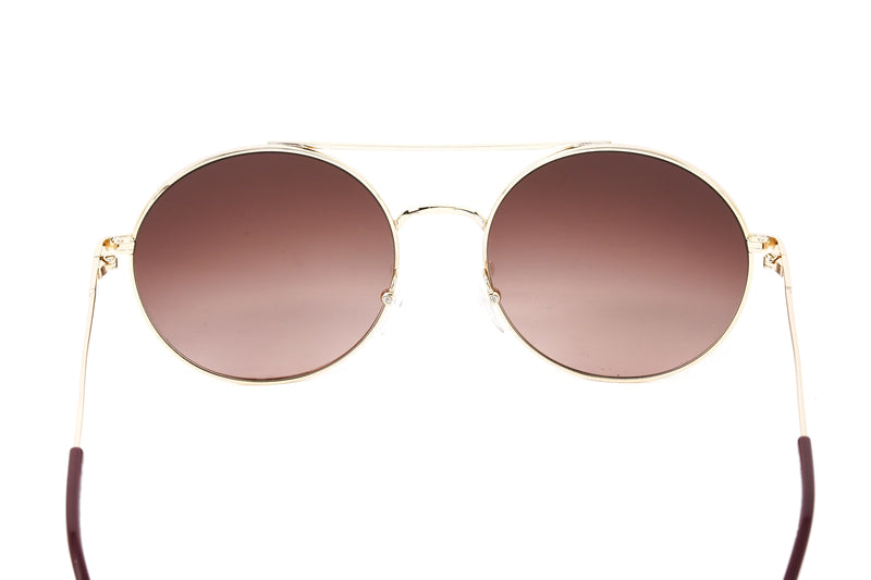 Karl Lagerfeld Women's Sunglasses Pilot Gold/Brown KL283S 506