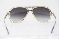 Kris Van Assche Aviator Sunglasses Clear Dark Grey