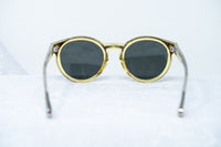 Kris Van Assche Sunglasses Round Yellow Clear and Grey