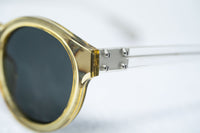 Kris Van Assche Sunglasses Round Yellow Clear and Grey