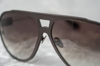 Kris Van Assche Sunglasses Dark Purple Brown and Grey