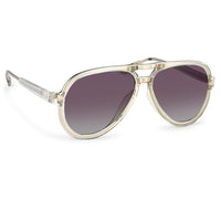 Kris Van Assche Aviator Sunglasses Clear Dark Grey