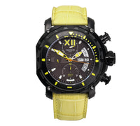 Visconti KW51-05 Men's Chronograph Full Dive 500M Yellow Watch