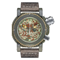 Visconti KW55-03 Men's Automatic Pro Dive 3000 Camo Jungle Watch