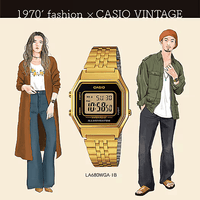 Casio Digital Vintage Gold Ladies' Watch LA680WGA-1BDF