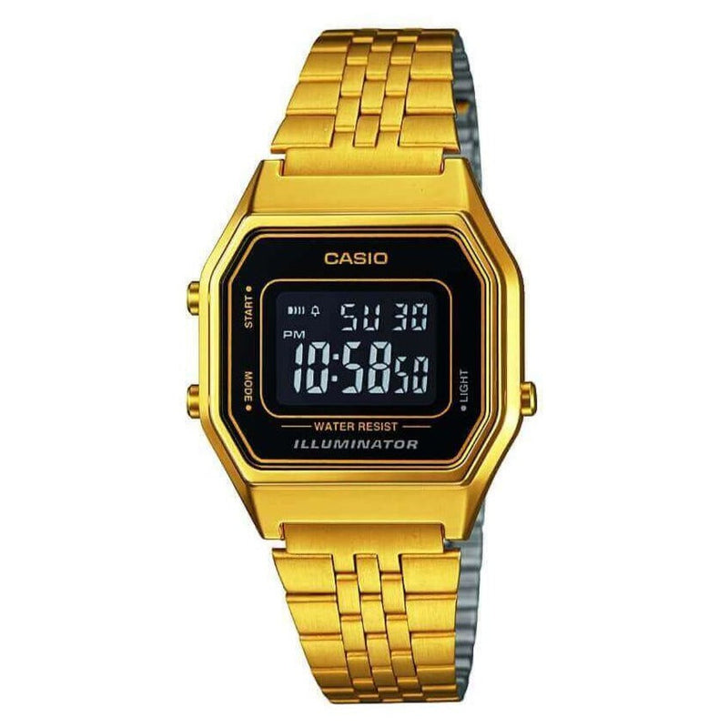 Casio Watch Digital Vintage Gold LA680WGA-1DF