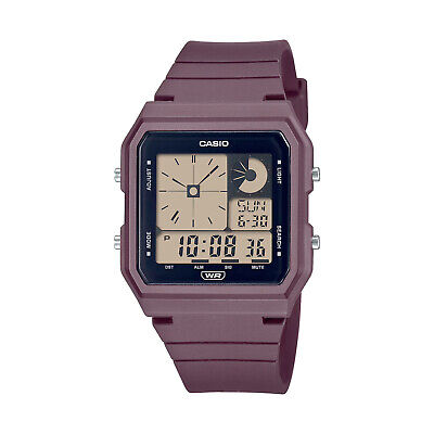 Casio Unisex Watch Vintage Pop Digital Aubergine LF-20W-5ADF