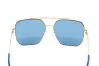 Love Moschino Women's Sunglasses Square Pilot Azure MOL010/S MVU