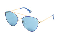 Love Moschino Women's Sunglasses Pilot Blue MOL011/S MVU/KU