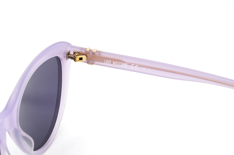 Love Moschino Women's Sunglasses Cat Eye Purple MOL015/S 789/IR