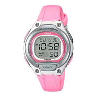 Casio Sports Ladies' Pink Digital Watch LW-203-4AVDF