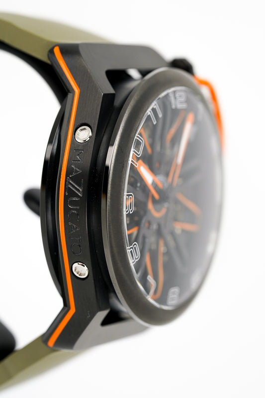 Mazzucato Watch Automatic RIM GT Orange GT4-OR