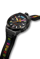 Bomberg Men's Watch BOLT-68 Neo Automatic Taipei Metropolis Black PVD BF43APBA.09-7.12