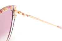 Missoni Women's Sunglasses Cat Eye Pattern Pink MIS 0004/S OBL