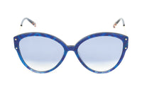 Missoni Women's Sunglasses Cat Eye Blue MIS 0004/S S6F