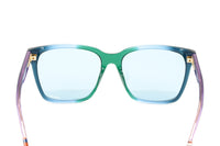 Missoni Women's Sunglasses Square Green Azure MIS 0008/S DCF