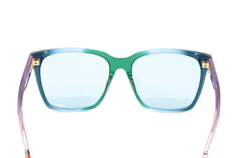 Missoni Women's Sunglasses Square Green Azure MIS 0008/S DCF