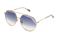 Missoni Women's Sunglasses Round Pilot Gold/Blue MIS 0015/S LKS