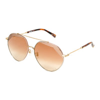 Missoni Women's Sunglasses Round Pilot Palladium Gold MIS 0015/S TNG