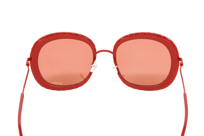 Missoni Women's Sunglasses Oversized Square Red MIS 0034/S C9A