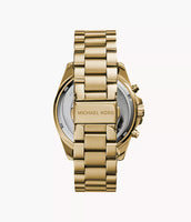 Michael Kors Watch Bradshaw Chronograph 42mm Gold MK5605