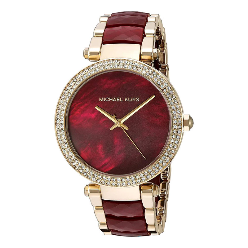 Michael Kors Parker Red Ladies Watch MK6427