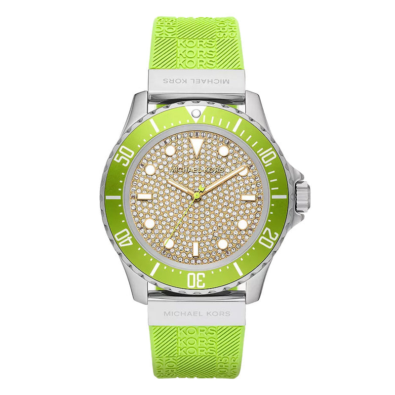 Michael Kors Ladies Watch Everest 43mm Green MK7360