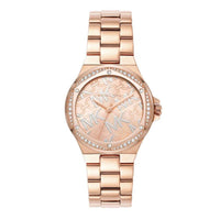 Michael Kors Ladies Watch Lennox 37mm Rose Gold MK7405