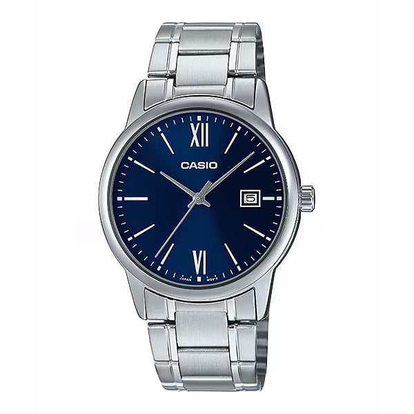 Casio Ladies Blue Watch MTP-V002D-2B3UDF