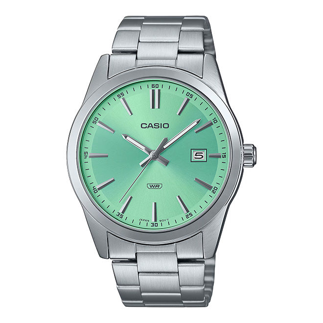 Casio Men's Green Watch MTP-VD03D-3A2UDF