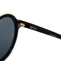 No. 21 Women's Sunglasses Round Black Gold N21S1C1SUN