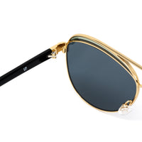 NO 21 Sunglasses Gold and Green