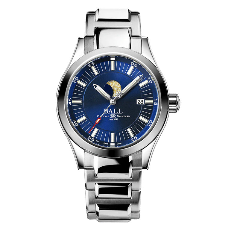 Ball Men's Watch Engineer III Moon Phase Blue NM2282C-SJ-BE