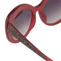 Oscar De La Renta Women's Sunglasses Cat-Eye Red Grey ODLR65C3SUN