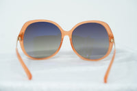 Oscar De La Renta Sunglasses Round Oversized Orange and Grey