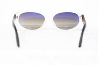 Oscar De La Renta Sunglasses Oval Ivory and Grey